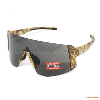 Очки Global Vision Astro Camo, gray, камуфлированная оправа