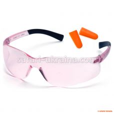 Очки Pyramex Mini-Ztek (light pink) (беруши в комплекте)