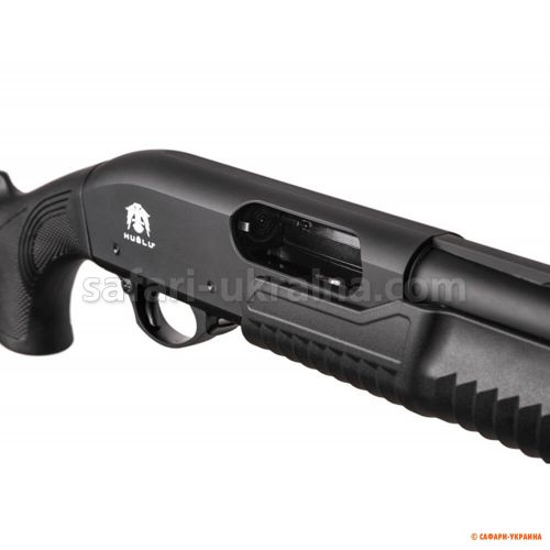 Помповое ружье Huglu ATROX Standard Black кал 12/76, ствол 51 см