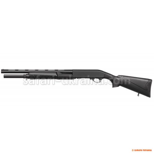 Помповое ружье Huglu ATROX Standard Black кал 12/76, ствол 51 см