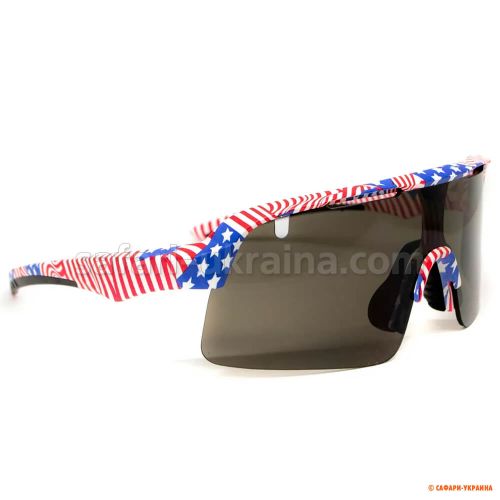Окуляри Global Vision Holeshot USA Flag (gray) 