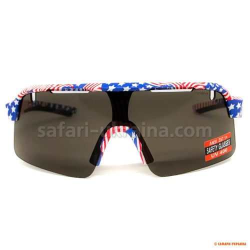 Окуляри Global Vision Holeshot USA Flag (gray) 