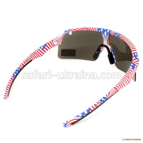 Окуляри Global Vision Holeshot USA Flag (gray) 