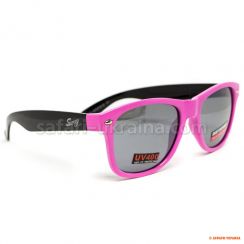Очки Swag Hipster-B Pink (Flash mirror)
