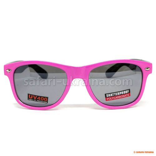 Очки Swag Hipster-B Pink (Flash mirror)