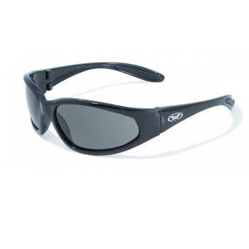 Защитные стрелковые очки Global Vision Hercules-1, гибкая оправа, цвет - smoke