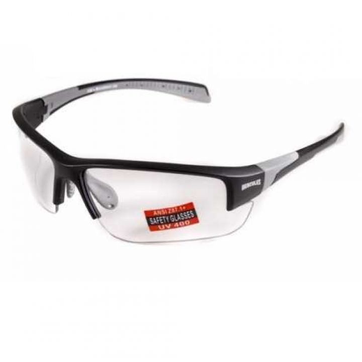 Захисні стрілецькі окуляри Global Vision Hercules-7, гнучка оправа, колір - clear 