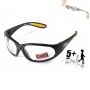 Детские защитные спортивные очки Global Vision Hercules-mini гибкая оправа, цвет - clear