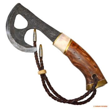 Ніж - сокирка Knife 8 Hanmade by Lars Svan Reindee, довжина клинка 110 мм