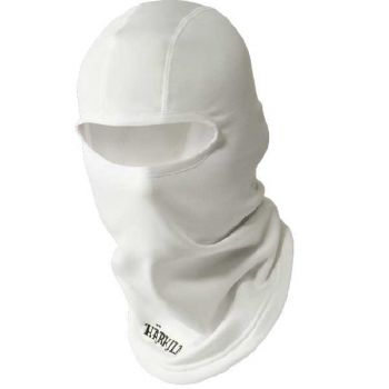 Балаклава маска для полювання взимку Harkila Polar Headcover, біла