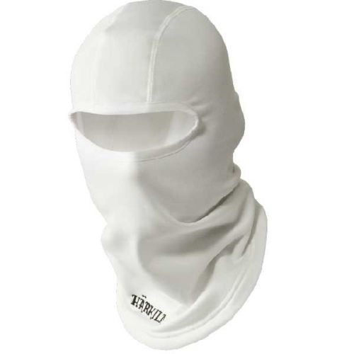 Балаклава маска для полювання взимку Harkila Polar Headcover, біла 
