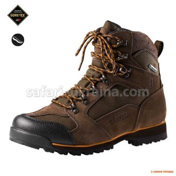Мисливські черевики Harkila Backcountry II GTX®, колір Dark brown/Bronze