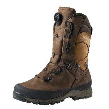 Шкіряні черевики для полювання зимові Harkila Pro Hunter Boa GTX 12, висота 30,5 см, коричневі