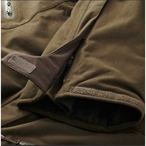 Штани з підтяжками для полювання взимку Harkila Visent, мембрана Gore-Tex 