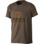 Мисливська футболка Harkila Odin Wild boar t-shirt, колір Demitasse Brown 