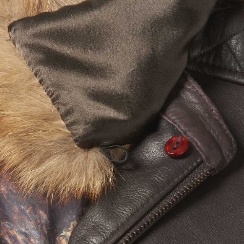 Кожаный женский жилет Harkila Alva Lady, воротник из меха койота