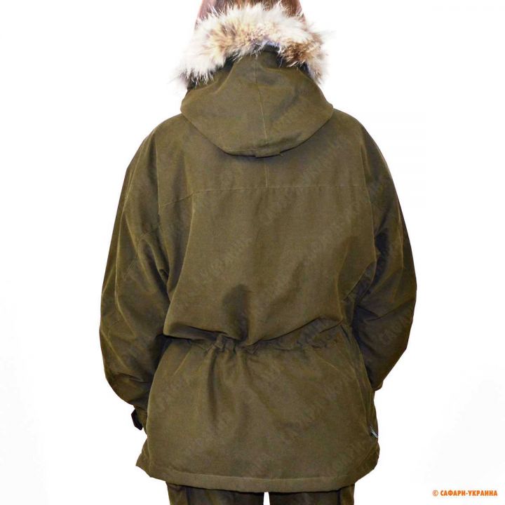 Зимова жіноча куртка для полювання Harkila Grace, оливкова, мембрана Gore-Tex 