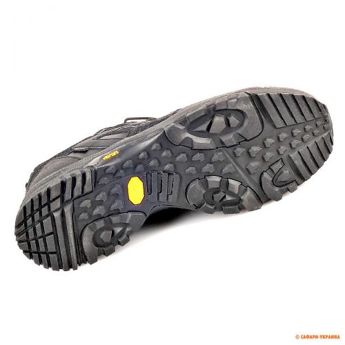 Кожаные кроссовки для активного отдыха Harkila Tolpa GTX 5, чёрные, высота 13 см