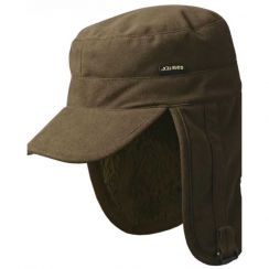 Зимова кепка для полювання Harkila Visent, коричнева, мембрана Gore-Tex
