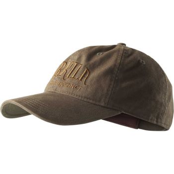 Бавовняна кепка Harkila Modi cap, колір: demitasse brown