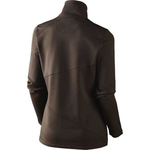 Флісова кофта жіноча Harkila Disa Lady Full Zip Fleece, колір Demitasse Brown 