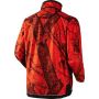 Флісова двостороння мисливська куртка Harkila Kalmar, коричнева / червона 