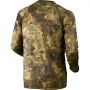 Камуфлированая кофта Harkila Lynx L/S t-shirt, технология Polygiene®, цвет AXIS MSP® Forest Green