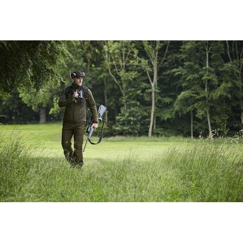 Куртка для ходовой охоты Harkila Hjartvar Insulated Hybrid, утеплитель PrimaLoft® Silver, цвет Willow Green