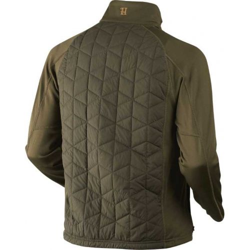 Куртка для ходовой охоты Harkila Hjartvar Insulated Hybrid, утеплитель PrimaLoft® Silver, цвет Willow Green
