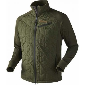 Куртка для ходовой охоты Harkila Hjartvar Insulated Hybrid, утеплитель PrimaLoft® Silver, цвет Dark green