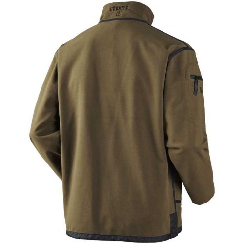 Двостороння куртка для полювання Harkila Q fleece, камуфльована / коричнева 