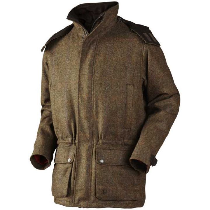 Шерстяна мисливська куртка з капюшоном Harkila Torridon, мембрана GORE-TEX 