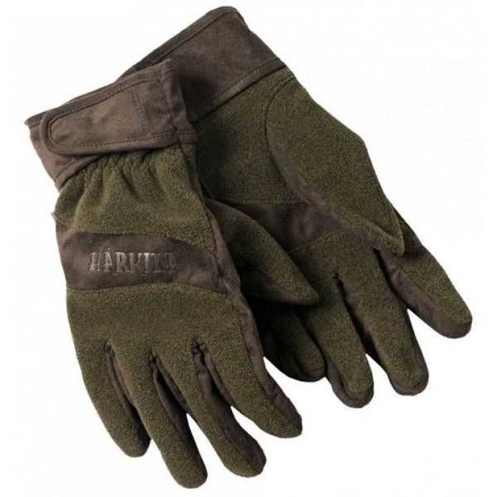 Флісові рукавиці для полювання Harkila Fennek, зелені 