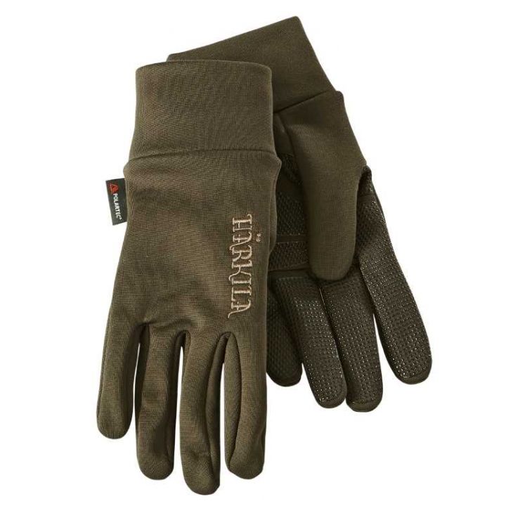 Перчатки для охоты Harkila Power Liner, материал Polartec® Power Stretch®
