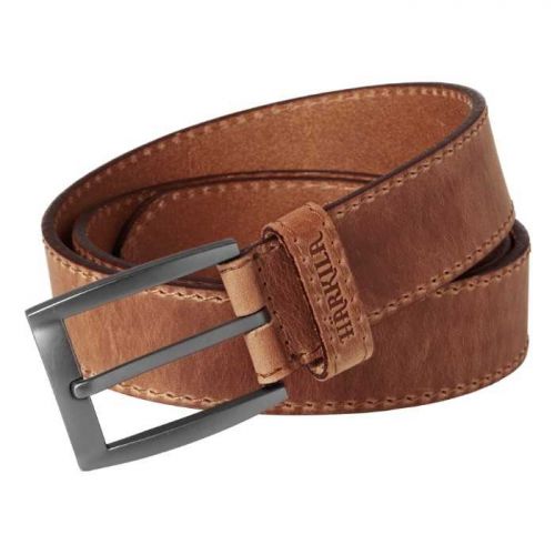Ремінь шкіряний чоловічий Harkila Arvak Leather Belt, колір коричневий 