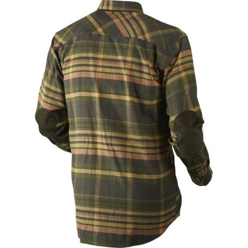 Мисливська картата сорочка Harkila Eide Shirt, Shadow brown check 