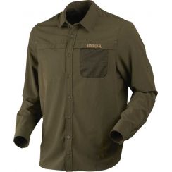 Сорочка для полювання Harkila Herlet Tech Shirt, репелент технологія Insect Shield®