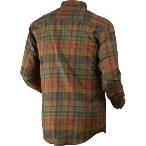 Мисливська картата сорочка Harkila Newton L/S Shirt, колір Spice Check 
