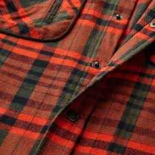 Мисливська картата сорочка Harkila Pajala, вставки із замші, Bright red check 