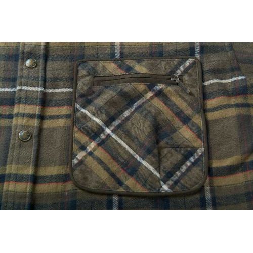 Мисливська картата сорочка Harkila Pajala, вставки із замші, Willow green check 