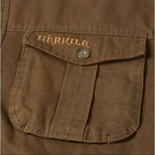 Мисливська сорочка з довгим рукавом Harkila PH Range LS, колір: Dark olive 
