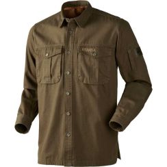 Мисливська сорочка з довгим рукавом Harkila PH Range LS, колір: Dark olive
