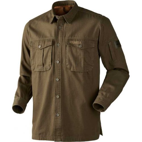 Мисливська сорочка з довгим рукавом Harkila PH Range LS, колір: Dark olive Мисливська сорочка з довгим рукавом Harkila PH Range LS, колір: Dark olive