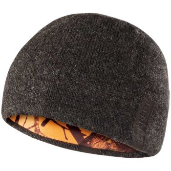 Реверсивная шерстяная шапка Harkila Viken reversible beanie hat, мембрана WINDSTOPPER