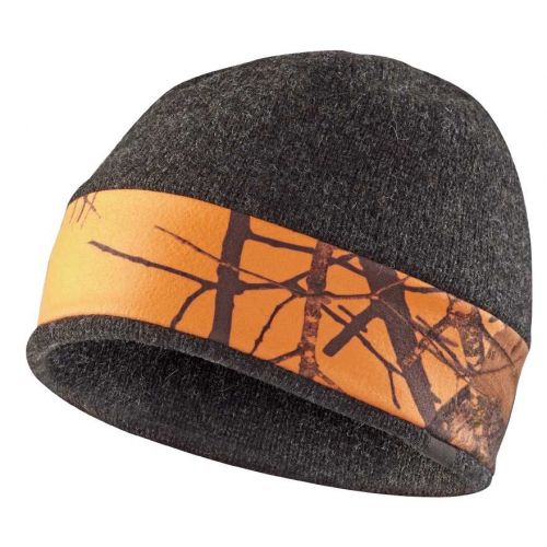 Реверсивная шерстяная шапка Harkila Viken reversible beanie hat, мембрана WINDSTOPPER
