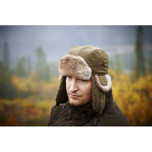 Зимова шапка на пуху Harkila Alaska, з хутром 
