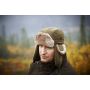 Зимняя шапка на пуху Harkila Alaska, с меховой отделкой