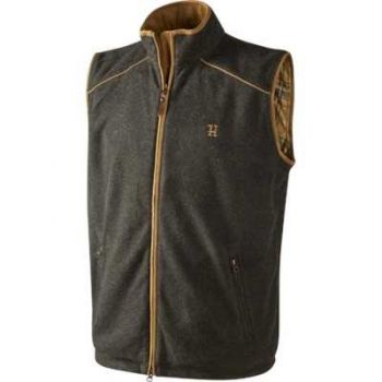 Флисовый жилет для охоты Harkila Sandhem fleece waistcoat, цвет Earth grey