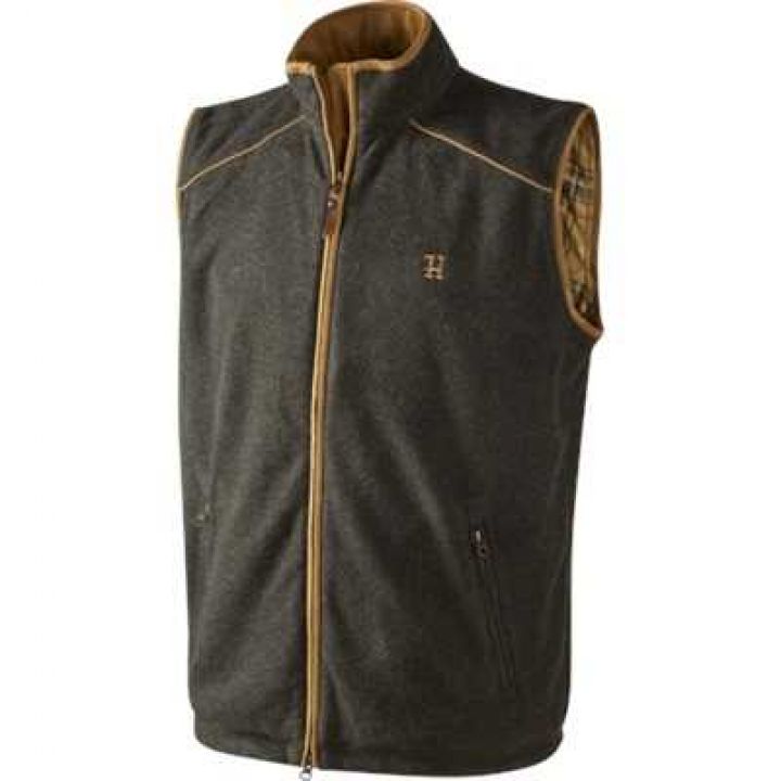 Флісовий жилет для полювання Harkila Sandhem fleece waistcoat, колір Earth grey 