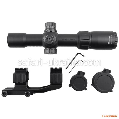 Приціл Vector Optics MUSTANG GENII 1-4X30 (30 мм) Illum. SFP 